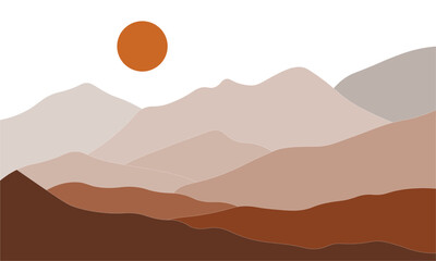 illustration of landscape