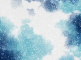 Sky watercolor painting art light cloudy background