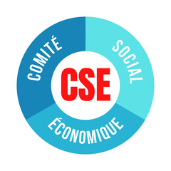 Symbole CSE comité social et économique 