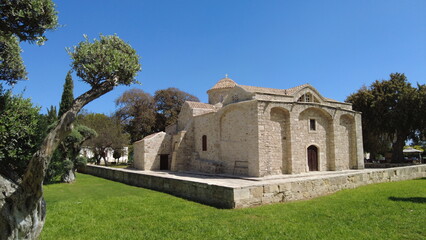 Fototapeta na wymiar kiti church in cyprus island