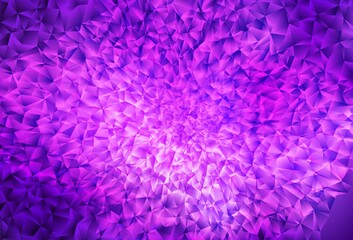 Light Purple, Pink vector abstract mosaic background.