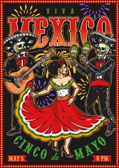 Obraz premium Cinco de Mayo festival banner