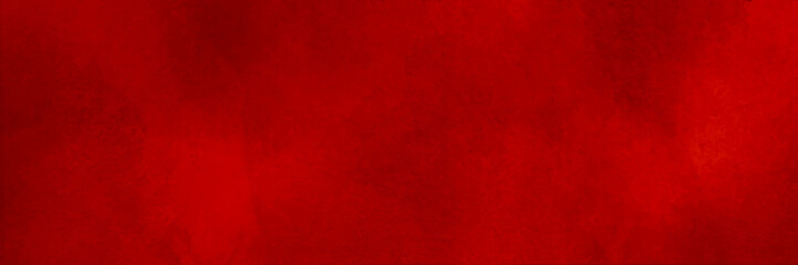 Red grunge textured wall background. Art rough stylized texture banner with copy space.