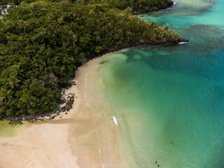 view of tropical island