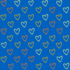 heart pattern , heart background ,heart vector texture