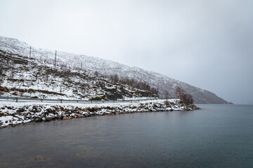 Kvaløya (Whale Island) is an island in Tromsø Municipality in Troms og Finnmark county, Norway.