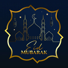 Ramadan Greeting card illustration design
