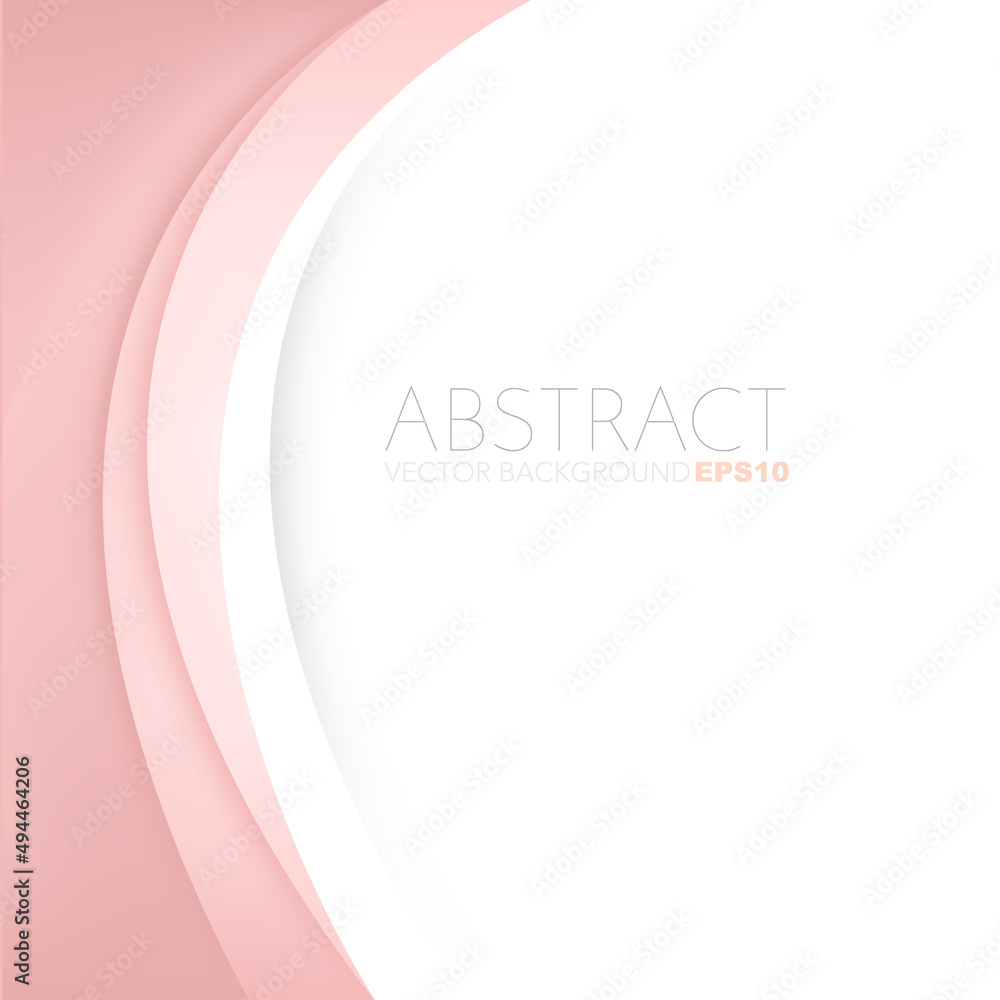Fototapete graphic vector curve line overlap background for text and message design