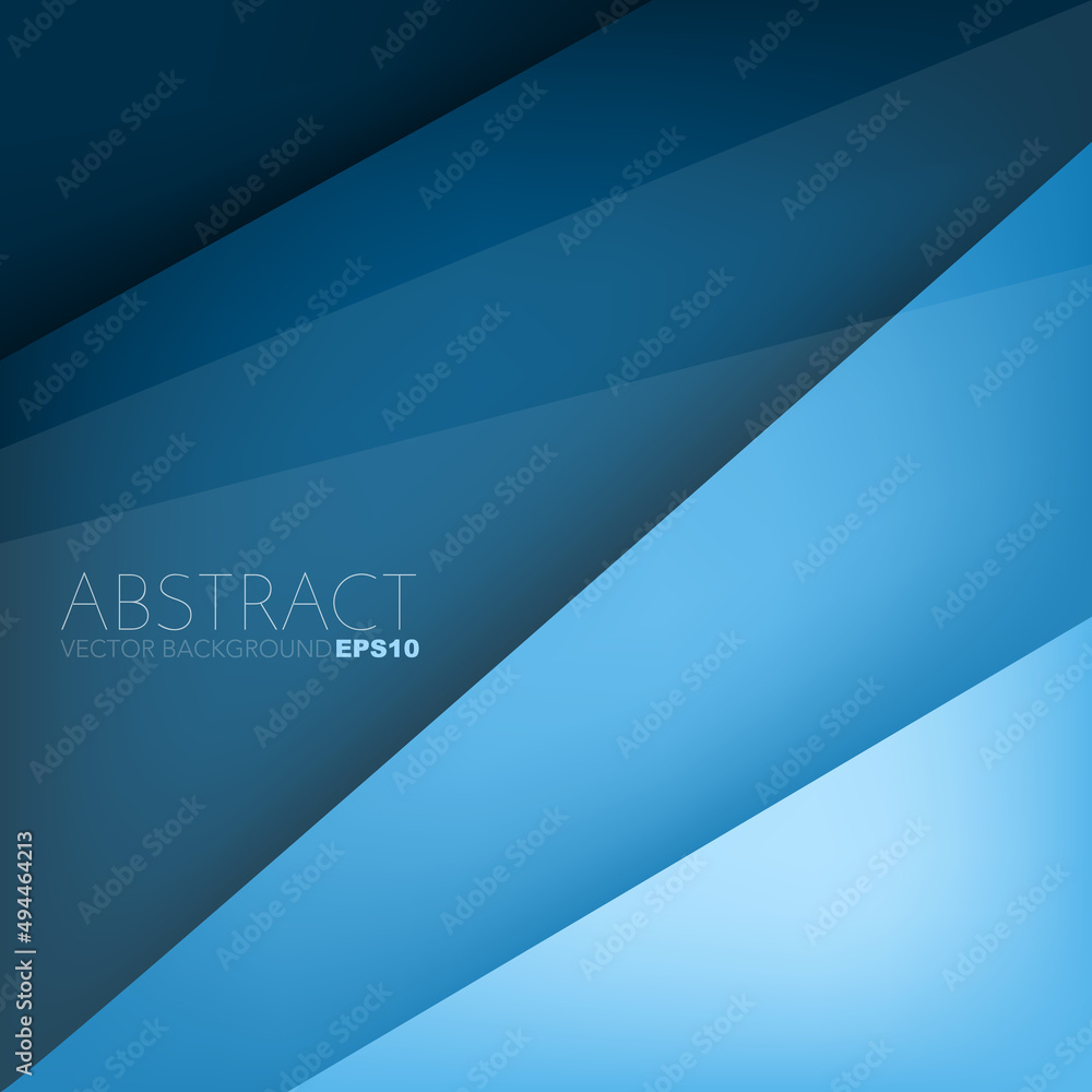 Fototapete graphic geometric triangle overlap vector layer background for text and message design