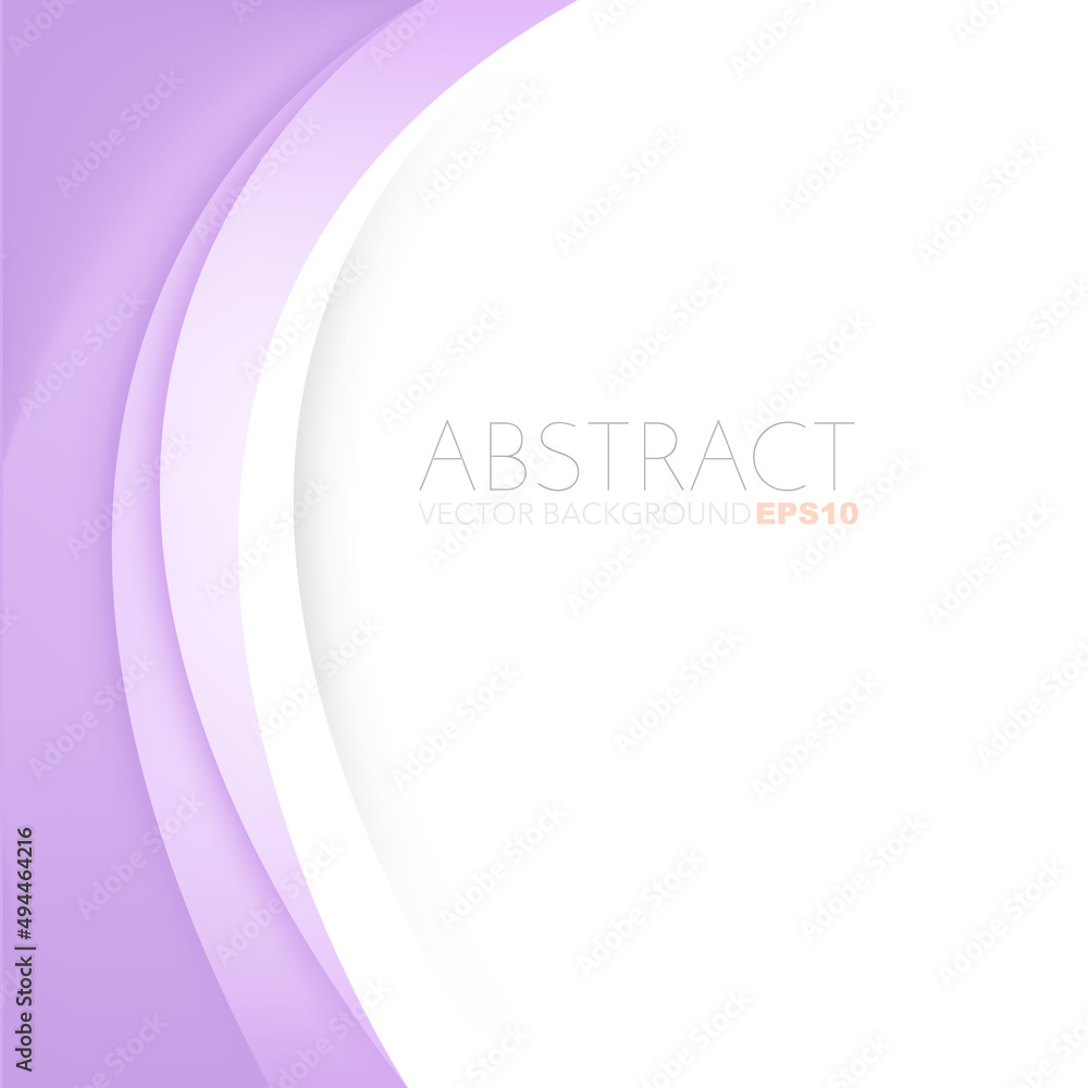 Fototapete graphic vector curve line overlap background for text and message design