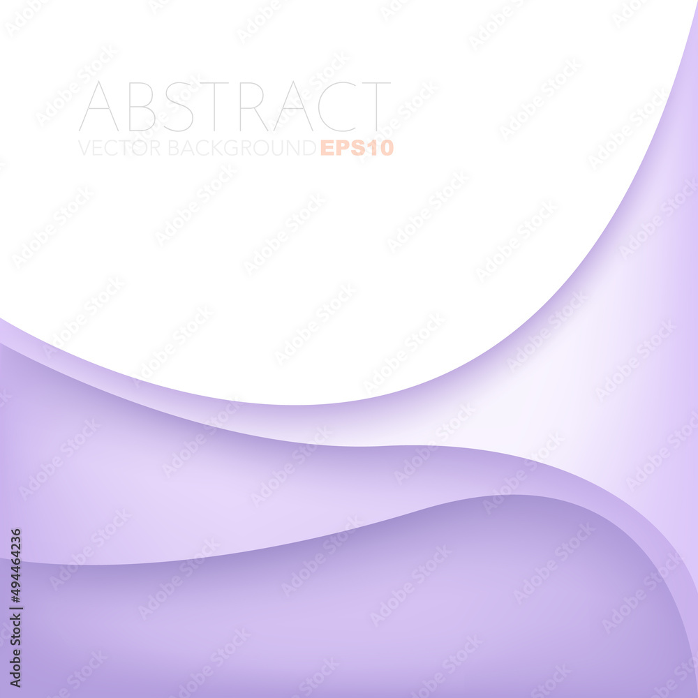 Poster graphic vector curve line overlap background for text and message design