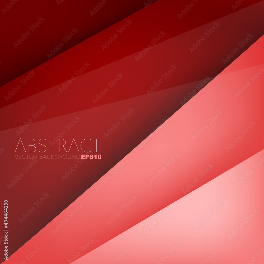 Poster graphic geometric triangle overlap vector layer background for text and message design