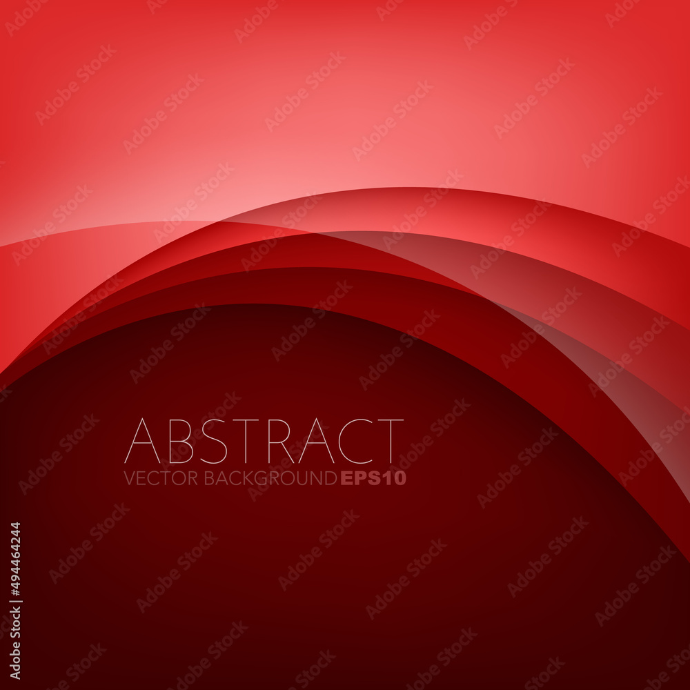 Poster graphic vector curve line overlap background for text and message design
