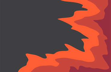 Simple background with gradient wavy lines pattern and with some copy space area