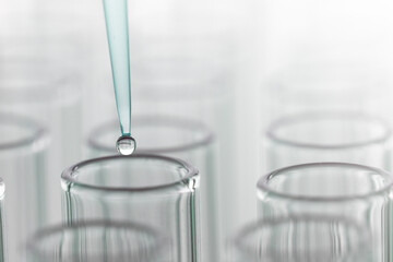 goccia, contagocce, pipetta, analisi di laboratorio, 