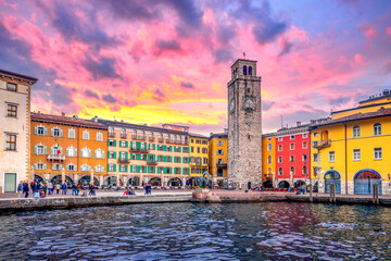 Altstadt von Riva del Garda, Italien 
