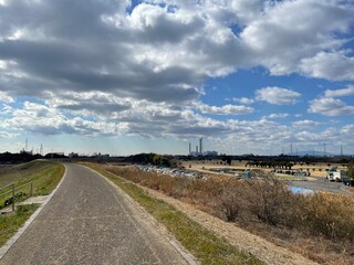 road in the countryside