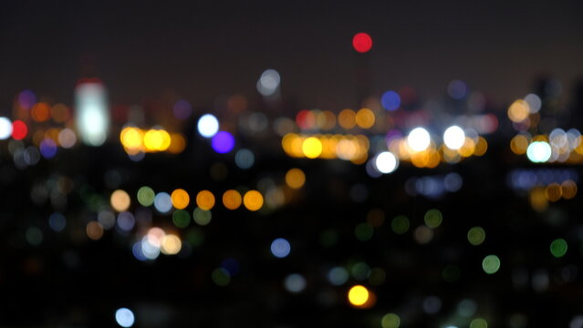 Bokeh city night © Panta