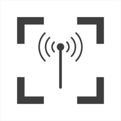 antenna, wave, transmitter, vector, technology, illustration, wireless, symbol, signal, internet, communication, mobile, connection, information, icon, tower, phone, broadcast, network, radio, station