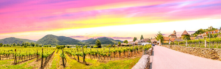 Fototapeta premium Duernstein in der Wachau, Österreich