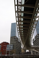 Bridge in the city of Bilbao