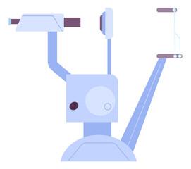 Laboratory device for scientific research. Sample study machine