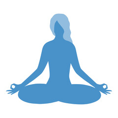 woman in yoga pose