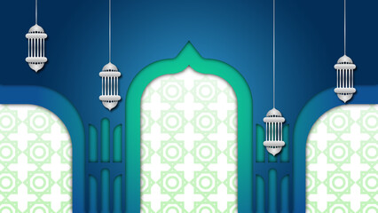islamic calligraphy of mosque