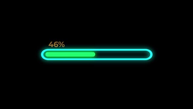 Progress Bar Nice Animation Video