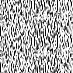 Seamless abstract pattern background. Decorative design freehand creative paint. Texture chaotic element.