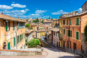 Beautiful cityscape of Perugia, Umbria Italy