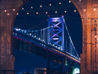 Ben Franklin Bridge Philadelphia 