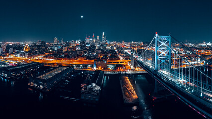 Ben Franklin Bridge Philadelphia 
