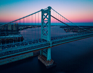 Ben Franklin Bridge Philadelphia 