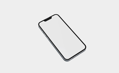 Realistic phone mockup design