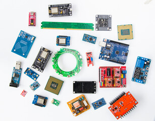 Space parts, microprocessor and microchips, electrical parts
