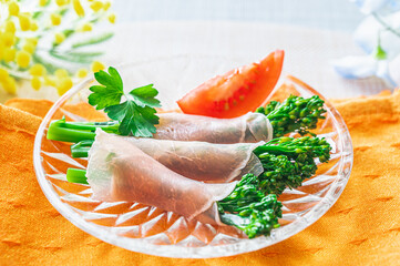 ステックセニョールの生ハム巻き