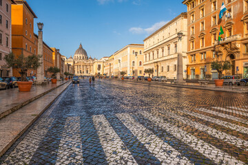 Obraz premium Vatican City in the Morning