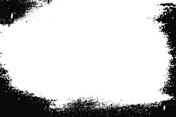 Rustic grunge vector texture with grain and stains. Abstract noise background. Weathered surface. Dirty and damaged. Detailed rough backdrop. Vector graphic illustration with transparent white. EPS10.