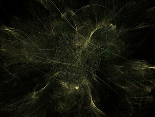 Imaginatory fractal abstract background Image