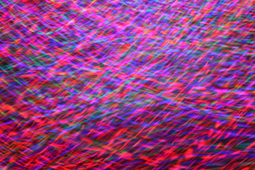 Macro photo of the photon in motion and accurately transmit information and instructions