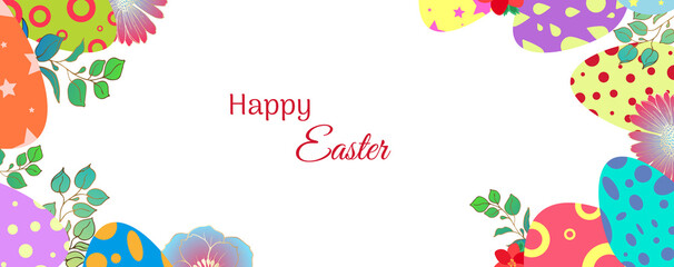 Luxurious golden wallpaper. Banner with flowers. Watercolor pink, blue, lilac spots on a white background. Shiny flowers and twigs. Vector file.