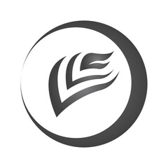 leaf logo vector template ilustration and icon design