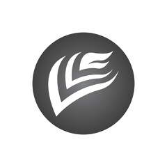 leaf logo vector template ilustration and icon design