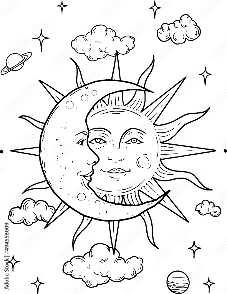 Poster vector design of a card print on a white background