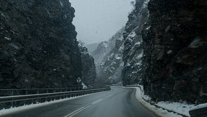 Road in the mountain