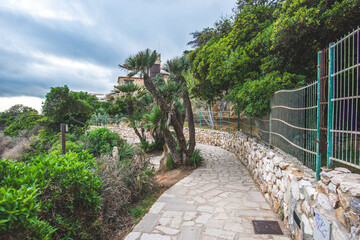 Village of Roc de Sant Gaieta in Tarragona, Catalonia, Spain.