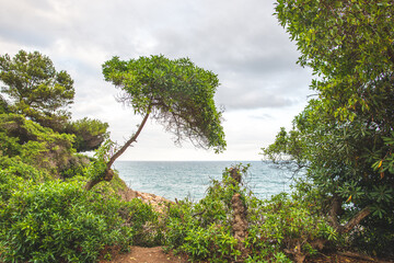 Village of Roc de Sant Gaieta in Tarragona, Catalonia, Spain.