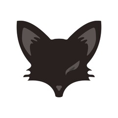 Fox icon vector logo illustration