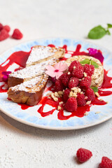 Raspberry Cake for holidays
